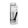 Anal Fantasy Collection Double Trouble 6 In. Dual-Entry Strap-On Dildo Black