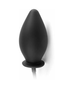 Anal Fantasy Collection Inflatable Silicone Plug Black