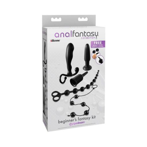 Anal Fantasy Collection 5-Piece Beginner'S Fantasy Kit Black