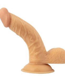 All American Whoppers 6.5 In. Curved Dong With Balls + Cherry Anal-Ese
