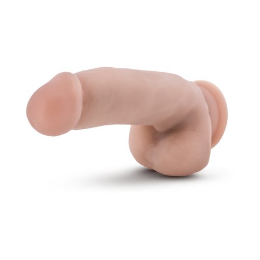 Coverboy The Pizza Boy Realistic 7 In. Dildo With Balls Beige - Image 4