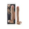 Hung Rider Lil John Realistic 13 In. Dildo With Balls Beige