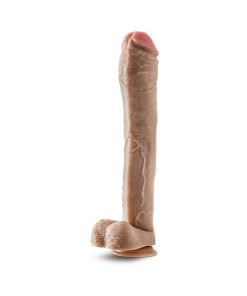 Hung Rider Lil John Realistic 13 In. Dildo With Balls Beige