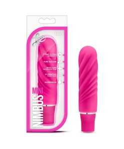 Luxe Nimbus Mini Silicone Vibrator Pink