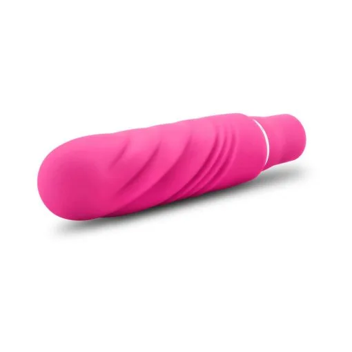 Luxe Nimbus Mini Silicone Vibrator Pink - Image 3