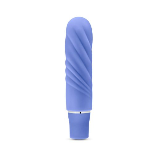 Luxe Nimbus Mini Silicone Vibrator Periwinkle - Image 2