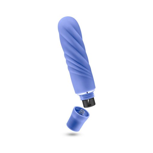 Luxe Nimbus Mini Silicone Vibrator Periwinkle - Image 6