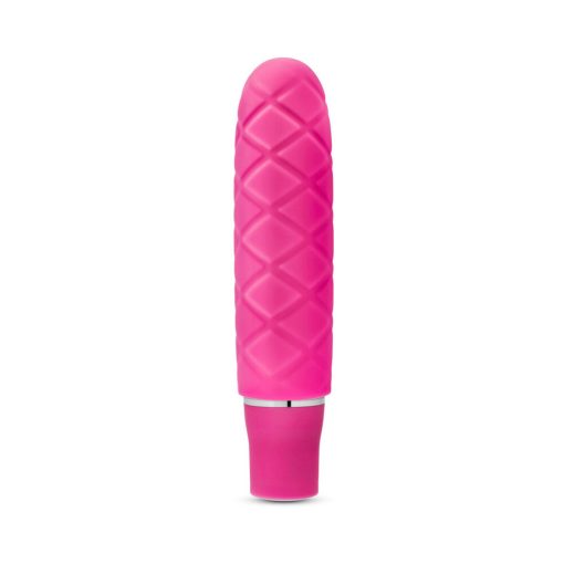 Luxe Cozi Mini Silicone Slimline Vibrator Fuchsia - Image 2