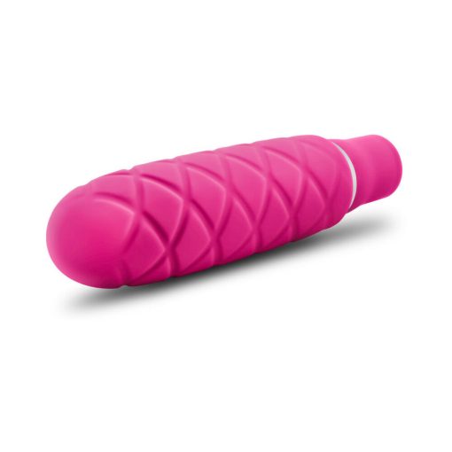 Luxe Cozi Mini Silicone Slimline Vibrator Fuchsia - Image 3