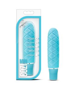 Luxe Cozi Mini Silicone Slimline Vibrator Aqua