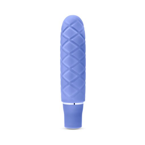 Luxe Cozi Mini Silicone Slimline Vibrator Periwinkle - Image 2