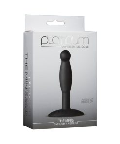 Platinum Premium Silicone - The Minis - Smooth - Medium Black