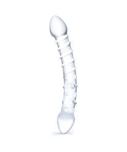 Glas 10 In. Double Trouble Glass Dildo