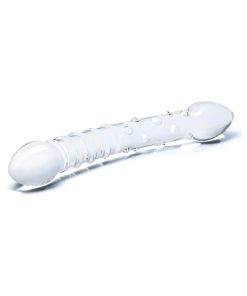 Glas 10 In. Double Trouble Glass Dildo