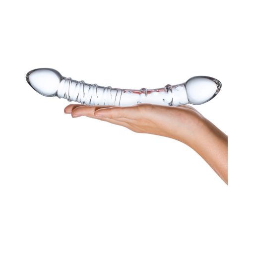 Glas 10 In. Double Trouble Glass Dildo - Image 5