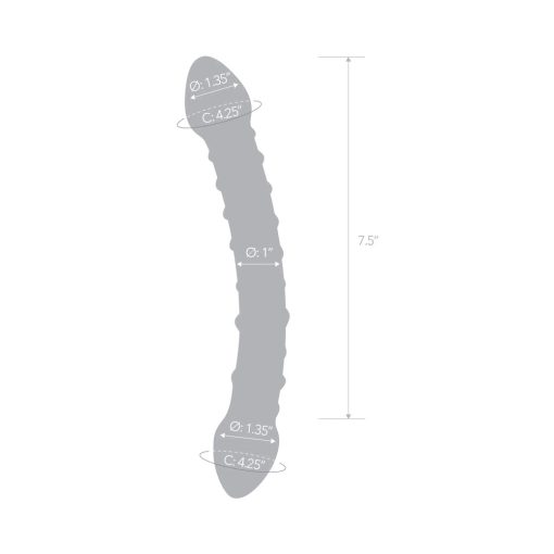 Glas 10 In. Double Trouble Glass Dildo - Image 7