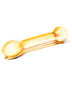 Glas 7 In. Honey Dripper Anal Slider Prostate Stimulating Glass Dildo