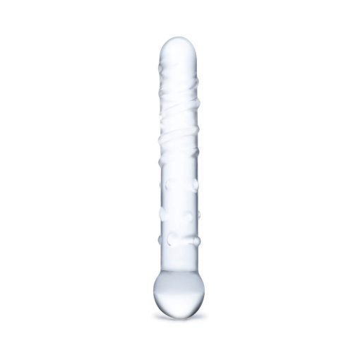 Glas 7 In. Callisto Clear Glass Dildo - Image 2