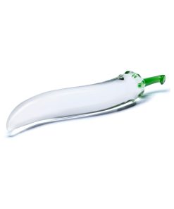 Glas 8.25 In. Glass Naturals Chili Pepper Dildo