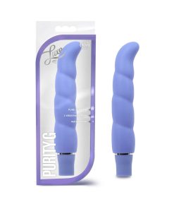 Luxe Purity G Silicone Slimline G-Spot Vibrator Periwinkle