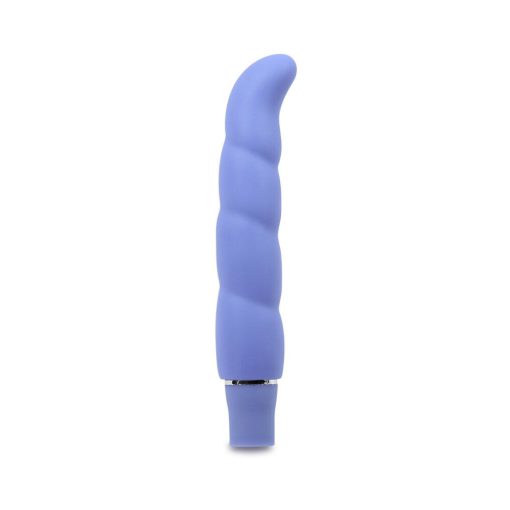 Luxe Purity G Silicone Slimline G-Spot Vibrator Periwinkle - Image 2