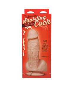 The Amazing Squirting Realistic Cock White