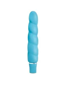 Alternative view of Luxe Anastasia Silicone Slimline Vibrator Aqua