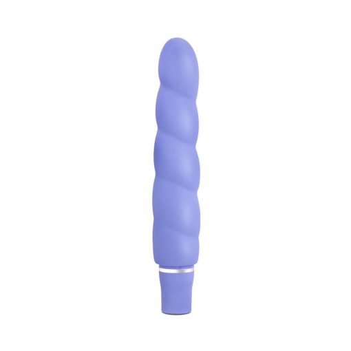 Luxe Anastasia Silicone Slimline Vibrator Periwinkle - Image 2