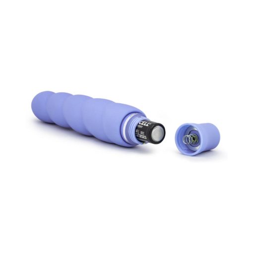 Luxe Anastasia Silicone Slimline Vibrator Periwinkle - Image 4