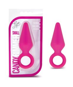 Luxe Candy Rimmer Small Silicone Anal Plug Pink