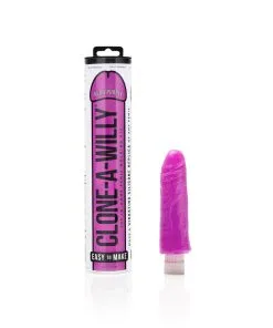 Clone-A-Willy Diy Vibrating Dildo Kit Neon Purple