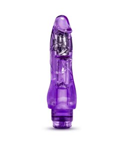 Naturally Yours Fantasy Vibe Realistic 8.5 In. Vibrating Dildo Purple