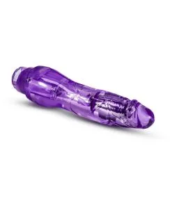 Naturally Yours Fantasy Vibe Realistic 8.5 In. Vibrating Dildo Purple 10 Naturally Yours Fantasy Vibe Realistic 8.5 In. Vibrating Dildo Purple