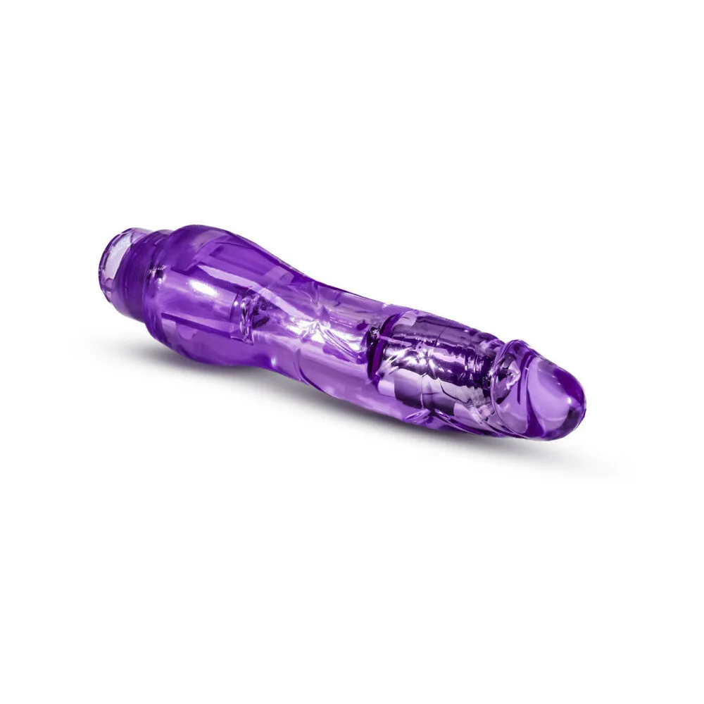 Naturally Yours Fantasy Vibe Realistic 8.5 In. Vibrating Dildo Purple 4 Naturally Yours Fantasy Vibe Realistic 8.5 In. Vibrating Dildo Purple - Image 4