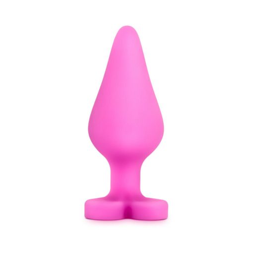 Play With Me Naughty Candy Hearts 'Be Mine' Anal Plug Pink - Image 2