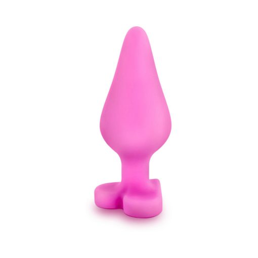 Play With Me Naughty Candy Hearts 'Be Mine' Anal Plug Pink - Image 3