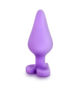 Play With Me Naughty Candy Hearts 'Do Me Now' Anal Plug Purple