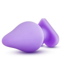 Play With Me Naughty Candy Hearts 'Do Me Now' Anal Plug Purple