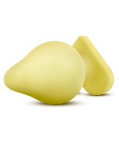 Play With Me Naughty Candy Hearts 'Spank Me' Anal Plug Yellow