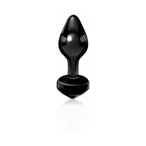 Icicles No. 44 Glass Anal Plug 3.25 In. Black - Image 2