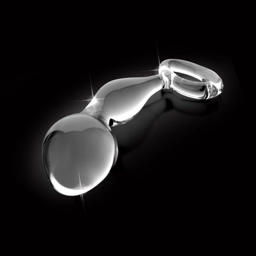 Icicles No. 46 Glass Prostate Massager 3.5 In. Clear - Image 4