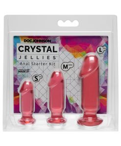 Crystal Jellies  Anal Starter Kit Pink