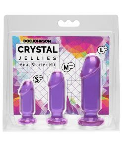 Crystal Jellies  Anal Starter Kit Purple