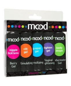 Mood Multi-Pack – Pleasure For Her Arousal & Sensation Gel Set (5-Pack)