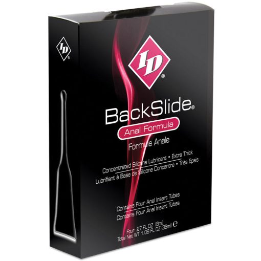 Id Backslide Anal Inserts 8Ml (4 Inserts Per Box)