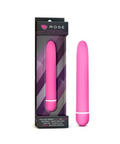 Rose Luxuriate Classic Slimline Vibrator Pink