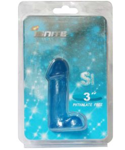 Si 3In Cock With Balls Blue