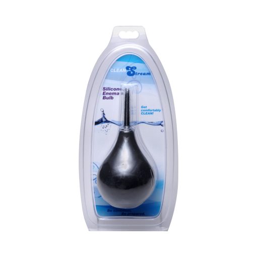 Cleanstream Thin Tipped Enema Bulb Black