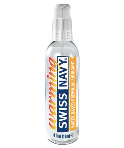 Swiss Navy Warming Water-Based Lubricant 4 Oz.