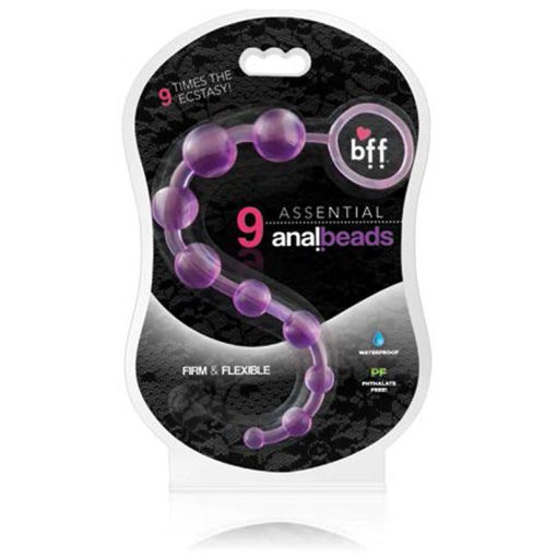 Si Assential Anal Beads 10 (Purple)